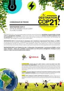 Destination COP21