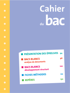 du bac - Magnard