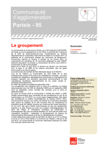 Communauté d`agglomération Parisis - 95