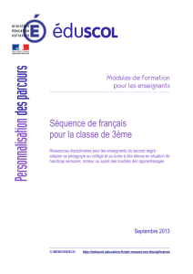 Discipline/domaine : Français - Site de Lettres du vice