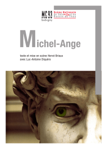 Michel-Ange - Théâtre de Sète