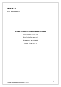 P1 Cours Géographie Economique 2015 au 18-11-15 - HIGH