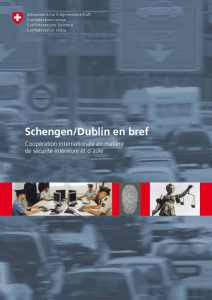 Schengen/Dublin en bref