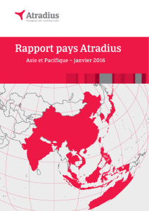 Rapport Pays Asie Pacifique Février 2016