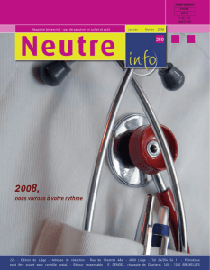 Editions n° 250 à 254 - Année 2008
