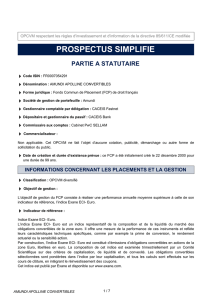 prospectus simplifie - Amundi-EE