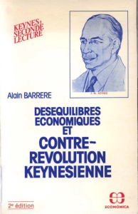 CONTRE- REVOLUTION KEYNESIENNE