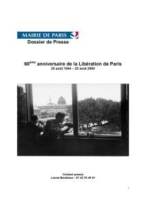 La Libération de Paris