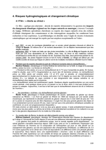 4. Risques hydrogéologiques et changement climatique