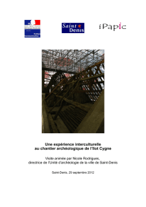 Visite Ilot Cygne St-Denis, septembre 2012 (32 pages, PDF)