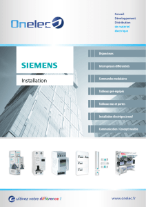 Catalogue Siemens installation 2016