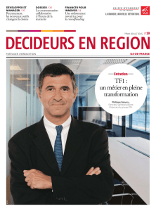 TF1 - Décideurs en Région