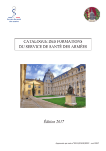 Catalogue des formations du SSA - École du Val-de