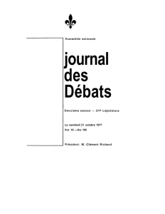 journal des Débats - Bibliothèque de l`Assemblée nationale du