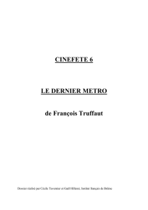CINEFETE 6 LE DERNIER METRO de François Truffaut