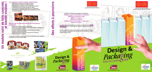 Design et Packaging
