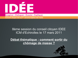 Le chômage de masse - Blog de Michel Issindou