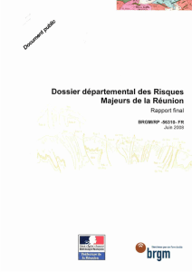 Dossier départemental des Risques Majeurs de la - Infoterre