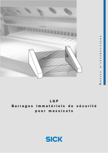 LGP - Barrages immatériels de sécurité pour massicots