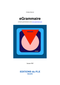 eGrammaire - diss.fu