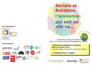 Bilan des Rencontres Solidaires