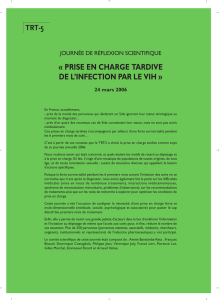 prise en charge tardive de l`infection par le vih - TRT-5