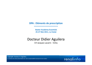 Docteur Didier Aguilera