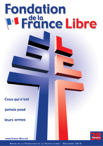 revue n38 creato.. - Fondation de la France Libre