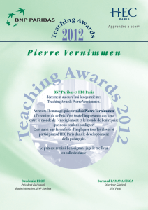 Teaching Awards 2012