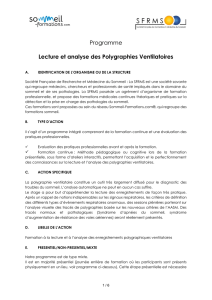 Programme Lecture et analyse des Polygraphies Ventilatoires