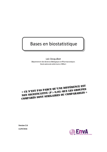 Bases en biostatistique v2.6 CA - Eve