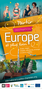 Destination Europe 2017 - Centre information Jeunesse Angoulême