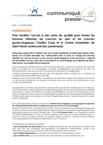 partenariat - CH St Denis