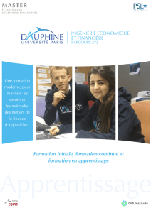 L`apprentissage