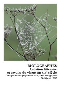 Programme Biolographes pages