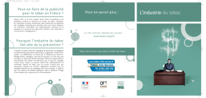 L`industrie du tabac
