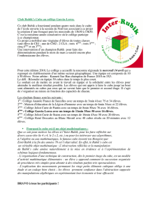 Rencontre régionale Rubik`s Cube ( PDF - 60.1 ko)