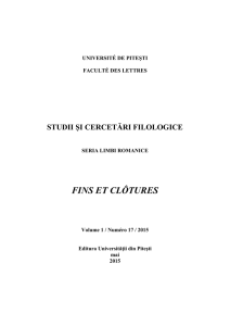 Forma finala 17.2015 - Studii şi cercetări filologice. Seria limbi