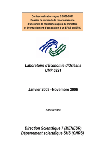 LÉO Bilan détaillé - Logo du Laboratoire d`Économie d`Orléans