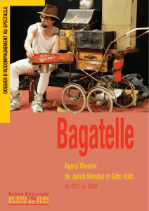 Bagatelle - Théâtre de Sète