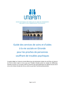 Guide des services de soins et d`aides à la vie sociale en Gironde