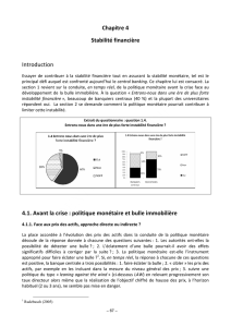 Chapitre 4 Stabilité financière Introduction 4.1. Avant la crise