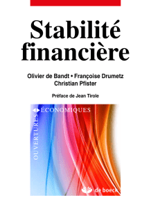 Stabilité financière