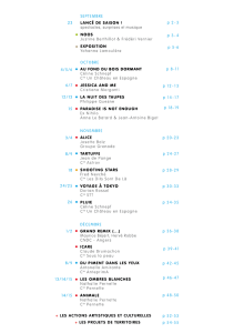 Dossier de Presse - septembre / décembre