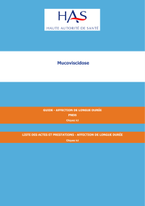Mucoviscidose