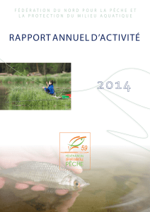 bilan 2014 - Fédération de Pêche du Nord