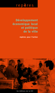 Développement économique local et politique de la ville