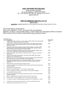 liste vente 5 mai 2013