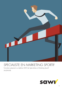 specialiste en marketing sportif