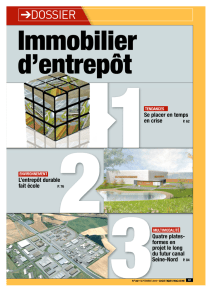 Téléchargez le dossier de Logistiques Magazine